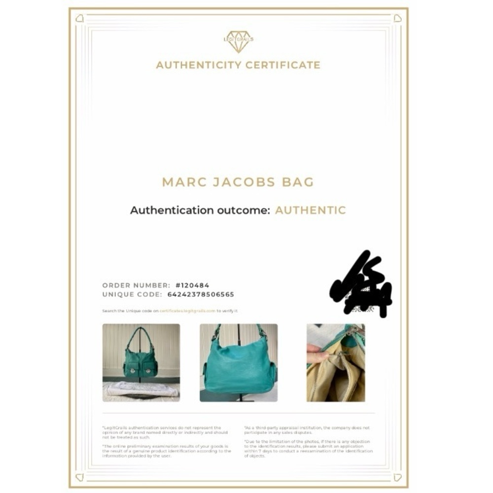 Marc Jacobs Vintage Y2K Blake Multi-Pocket Hobo Bag  Turquoise Gilmore Girls - Picture 3 of 17